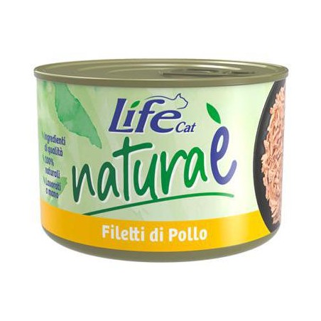 LIFE PET CARE LIFE CAT natura é LATTINA GR. 150 filetti di pollo*scadenza 30/06/2026*