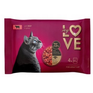 MY LOVE BUSTA GATTO 4X85 GR...