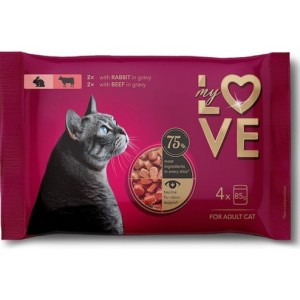 MY LOVE BUSTA GATTO 4X85 GR...