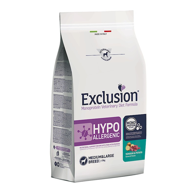 EXCLUSION HYPOallergenic VENISON MEDIUM/LARGE 2kg