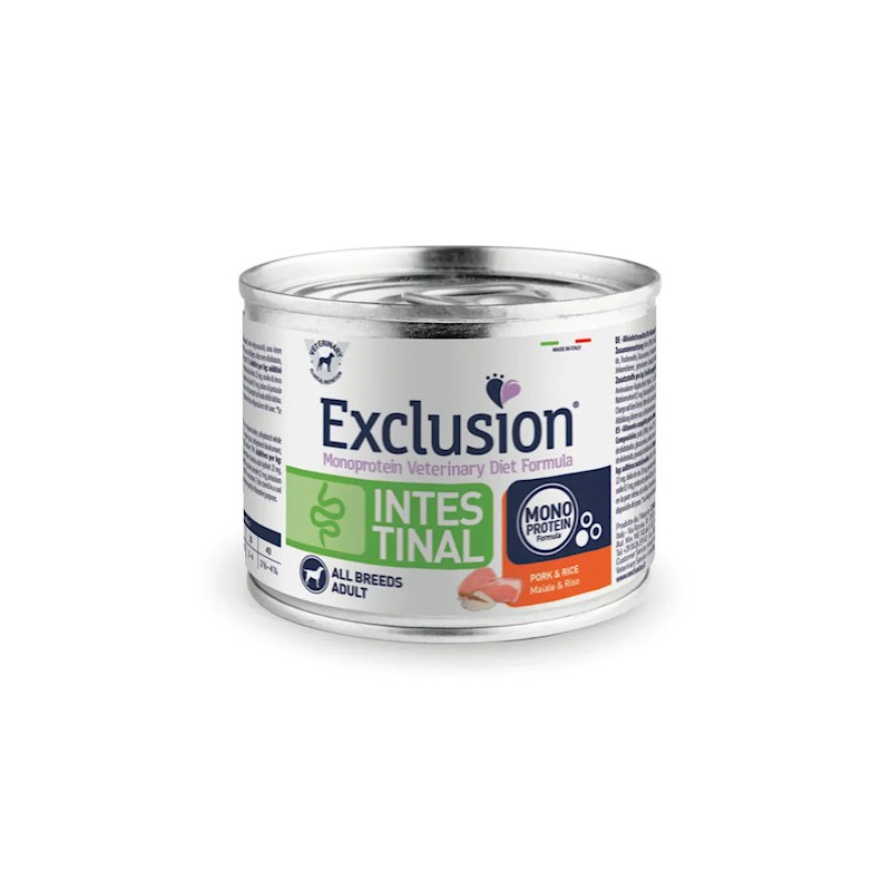 EXCLUSION DIET INTESTINAL PORK & RICE adult 200GR