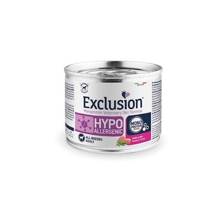EXCLUSION DIET HYPOALLERGENIC PORK & PEA 200GR