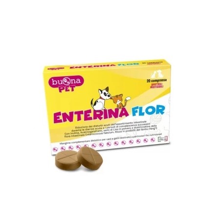 BUONA PET ENTERINA FLOR 20 CPR