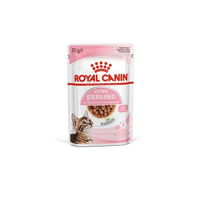 ROYAL CANIN KITTEN STERILISED GR. 85 GRAVY