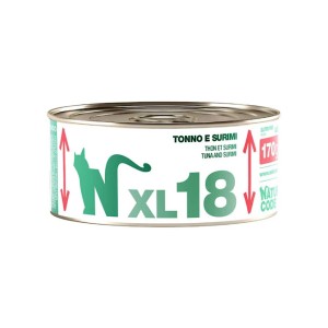 NATURAL CODE XL 18 GR. 170 TONNO SURIMI