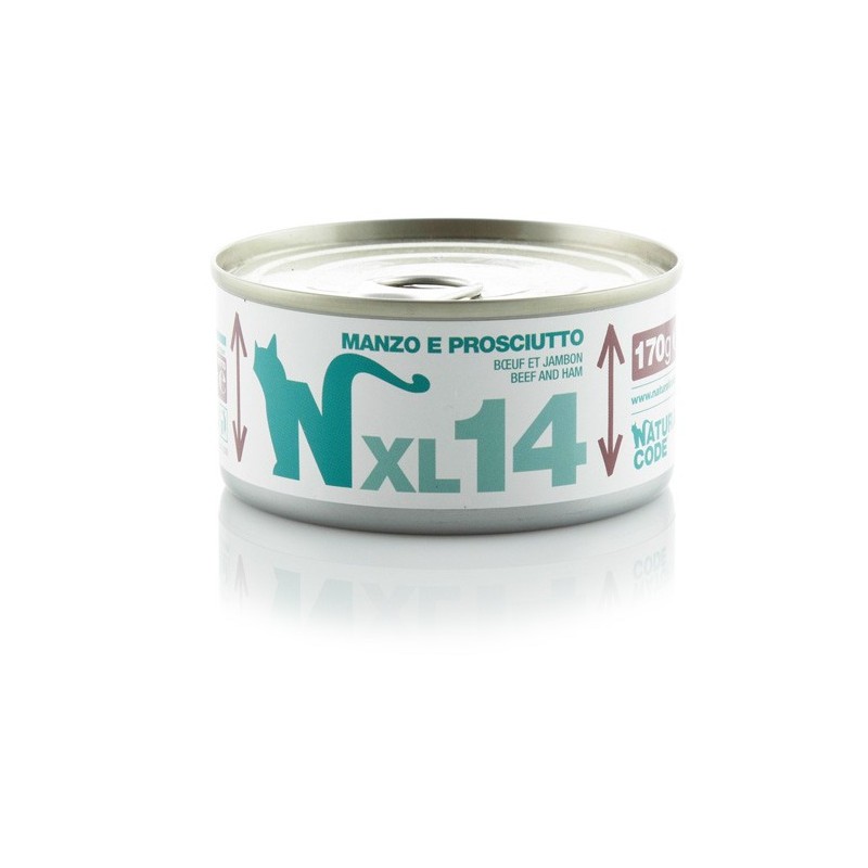 NATURAL CODE XL 14 GR. 170 MANZO PROSCIUTTO
