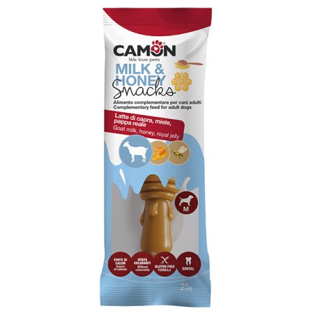 CAMON CAMON SNACK per cane  Milk&Honey  "M"