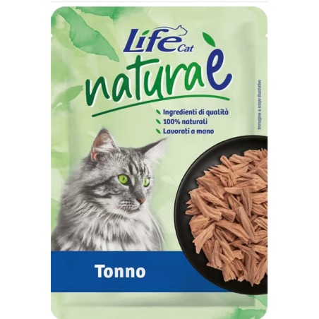 LIFE PET CARE LIFE CAT NATURA E' BUSTA GR 70 TONNO*scadenza 09-26*