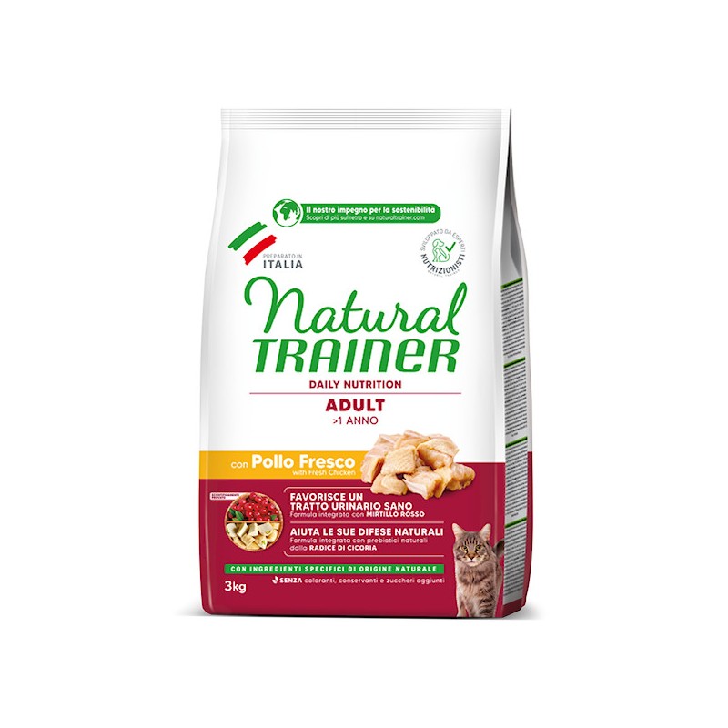 TRAINER FELINE NATURAL ADULT POLLO  3kg