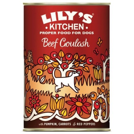 NESTLE' Lily's Kitchen Dog Adult Beef Goulash, Manzo 400 gr