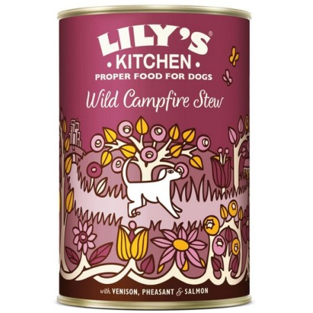 NESTLE' Lily's Kitchen Dog Adult Wild Campfire Stew,Spezzatino Selvatico 400 gr