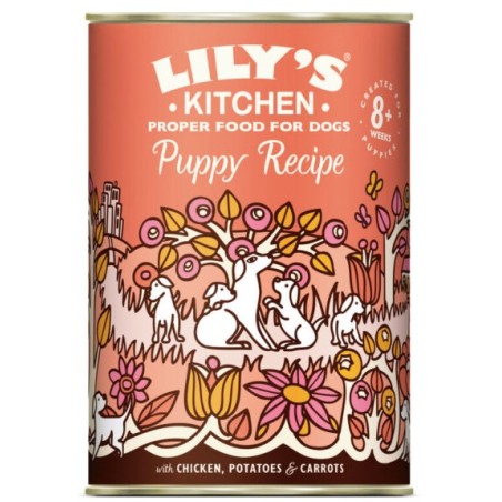 NESTLE' Lily’s Kitchen Puppy Recipe Pollo Patate e Carote  GR 400