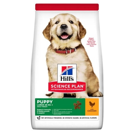 HILL'S Hill's science plan large puppy con pollo KG.14,5