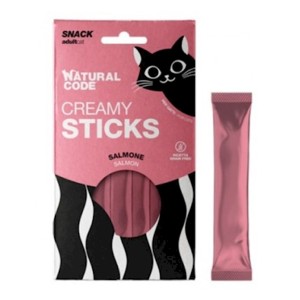 NATURAL CODE CREAMY STICKS SALMONE 4x14gr