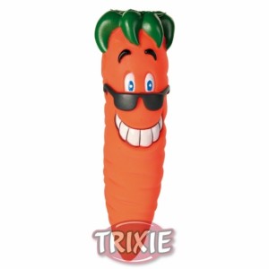 GIOCO TRIXIE CAROTA IN GOMMA 20CM