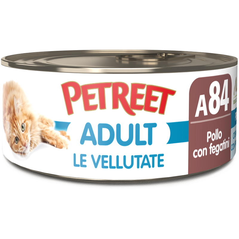 PETREET VELLUTATE GR. 70 POLLO FEGATINI