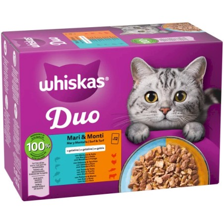 MARS WHISKAS DUO BUSTE MULTIPACK 12X85 GR "MARI & MONTI"