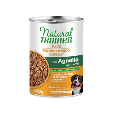 AFFINITY TRAINER NATURAL SENSITIV ADULT M/M AGNELLO E CEREALI GR 400