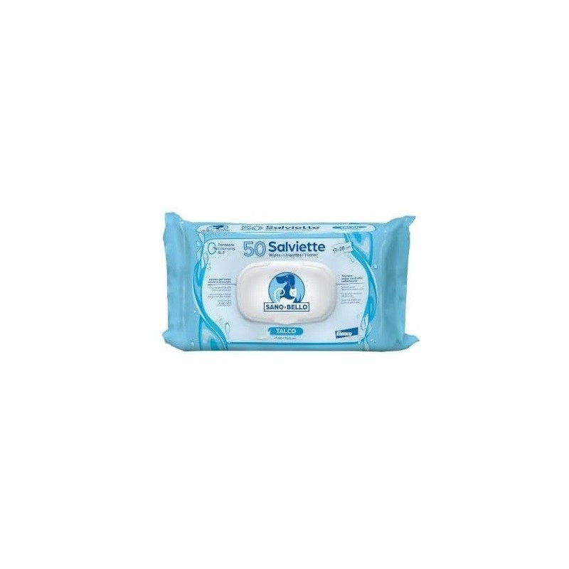 ELANCO SALVIETTE 50 PEZZI TALCO 