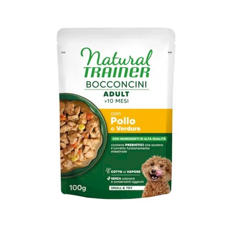 AFFINITY TRAINER DOG NATURAL busta 100gr POLLO VERDURE