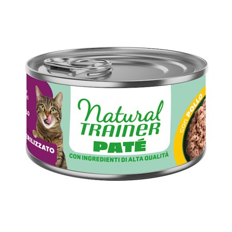 AFFINITY TRAINER cat lattina 85gr STERILIZZATO PATÈ POLLO