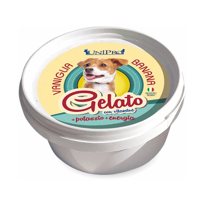 Unipro GELATO per cani VANIGLIA BANANA 60gr