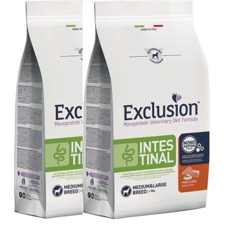 DORADO EXCLUSION DIET KG.12 INTESTINAL PORK ***prezzo riferito alla singola confezione*
