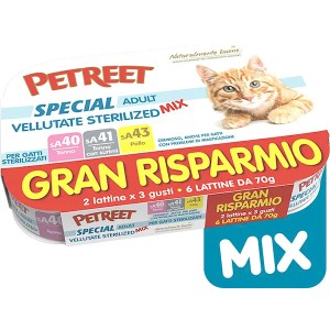 PETREET VELLUTATE multipack...