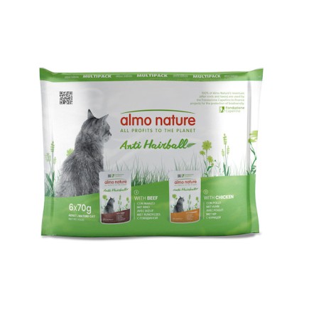 ALMO ALMO NATURE BUSTA GR.70 x6 ANTI-HAIRBALL