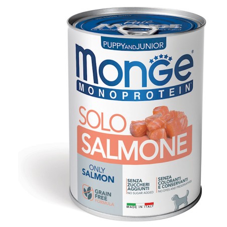 MONGE MONGE MONOPROTEICO GR.400 PUPPY SALMONE