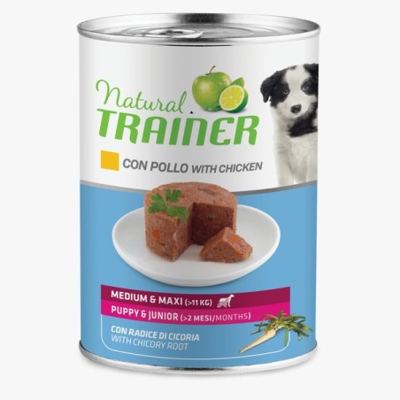 AFFINITY TRAINER DOG NATURAL PATE' PUPPY & JUNIOR MEDIUM/LARGE POLLO GR.400