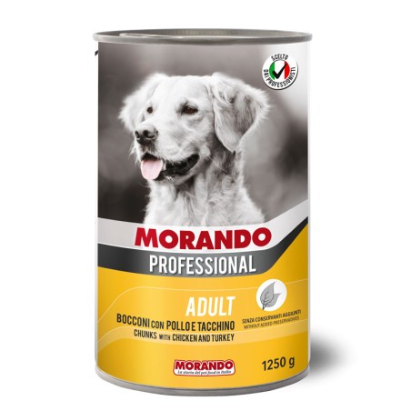 MORANDO MORANDO PROFESSIONAL bocconi 1250gr POLLO TACCHINO