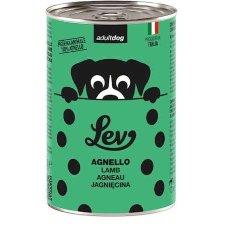 LEV LEV DOG 400GR patè AGNELLO
