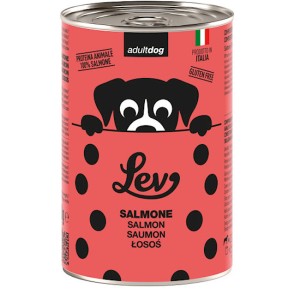 LEV DOG 400GR patè SALMONE