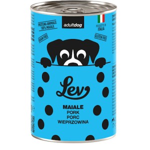 LEV DOG 400GR patè MAIALE