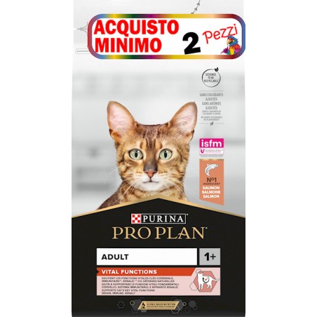 ProPlan PURINA PRO PLAN CAT ADULT SALMONE KG. 10 *acquisto minimo 2pz*