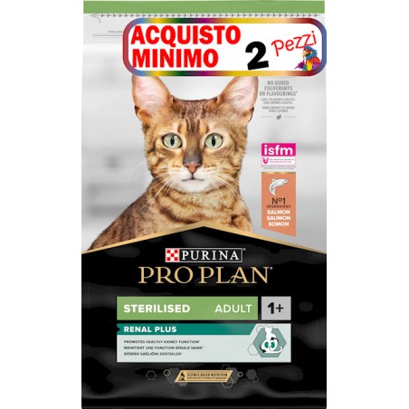 ProPlan PURINA PRO PLAN CAT STERILISED KG.10 SALMONE *acquisto minimo 2pz*