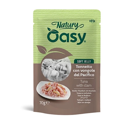 OASY OASY CAT NATURALE BUSTA GR.70 TONNO VONGOLE