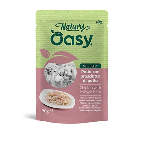 OASY OASY CAT BUSTA NATURALE GR.70 POLLO PROSCIUTTO