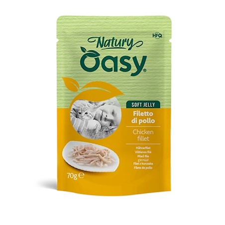 OASY OASY CAT BUSTA NATURALE GR.70 FILETTO POLLO
