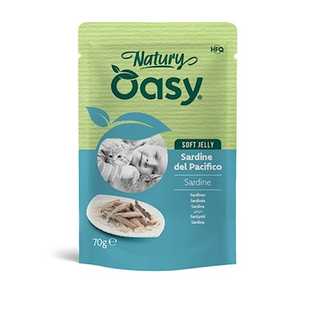 OASY OASY CAT BUSTA NATURALE GR. 70 SARDINE DEL PACIFICO