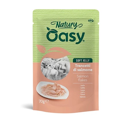 OASY OASY CAT BUSTA NATURALE GR. 70 TRANCETTI SALMONE