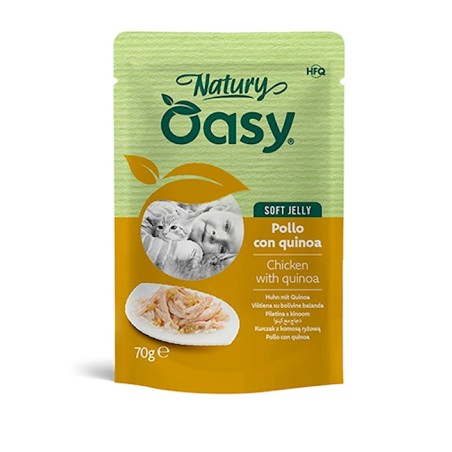 OASY OASY CAT BUSTA NATURALE GR. 70 POLLO QUINOA