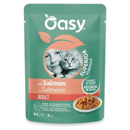 OASY OASY BUSTA BOCCONCINI GR.85 ADULT SALMONE