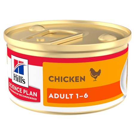 HILL'S Hill’s Science Plan Adult gatti mousse Pollo 85 g