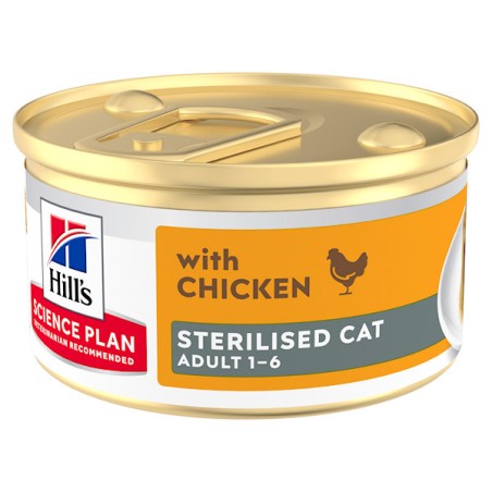HILL'S Hill’s Science Plan Sterilised Adult gatti mousse Pollo 85 g