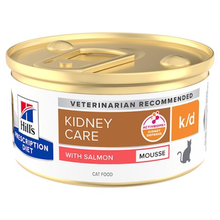 HILL'S Hill's Prescription Diet k/d gatti mousse Salmone 85 g