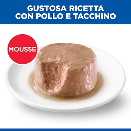HILL'S Hill's Science Plan Kitten mousse gatti mousse pollo e tacchino 85gr