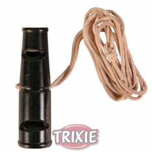 FISCHIETTO IN CORNO DI BUFALO TRIXIE 6CM