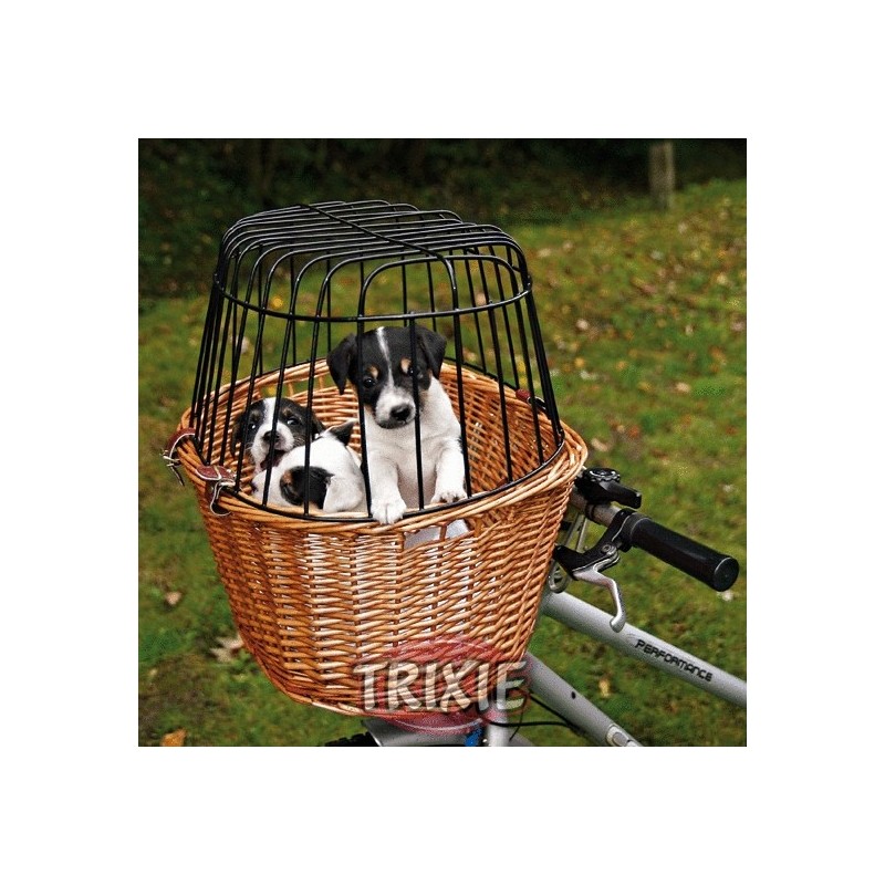 CESTO PER BICICLETTA CON GRIGLIA TRIXIE